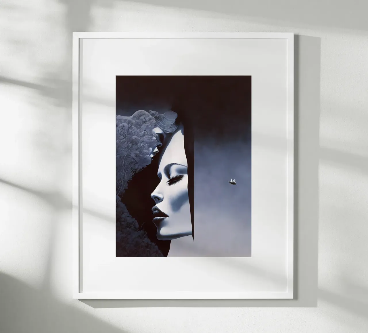 Schwarzer Spalt poster da kosinsart.gallery