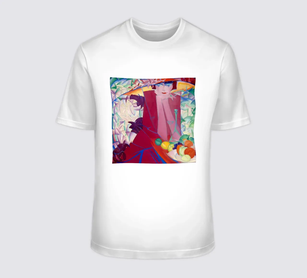 Leo Gestel - Signora con grande cappello in casa d'estate t-shirt da ARTOTHEK
