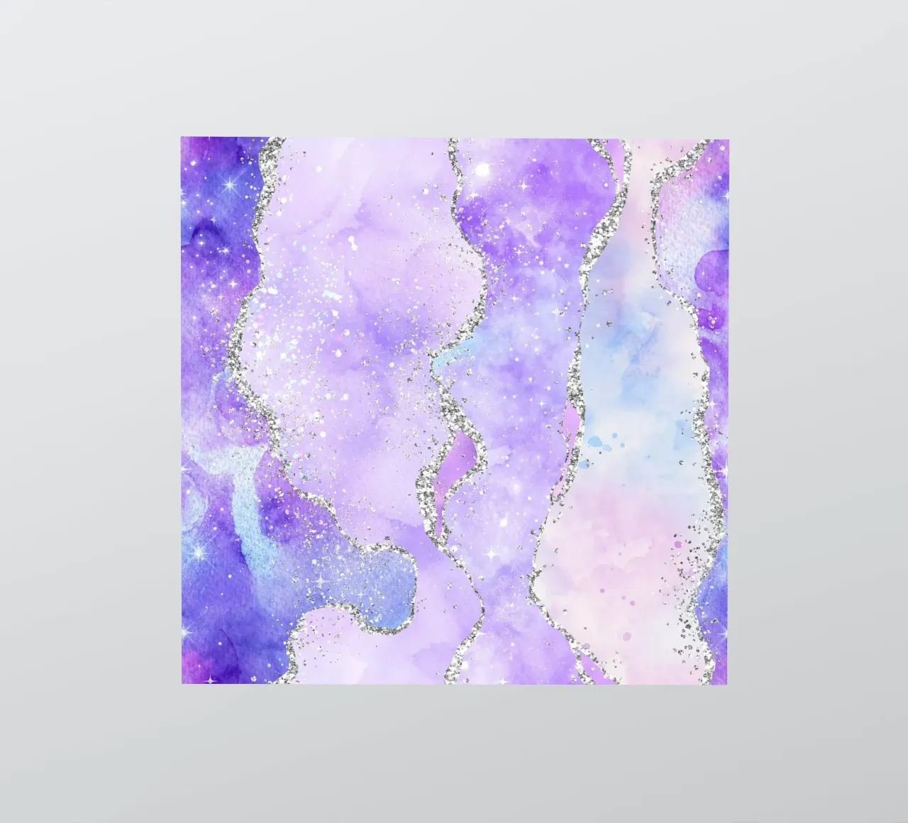 Purple Glitter Agate Texture 01 sticker by Gemstone Textures