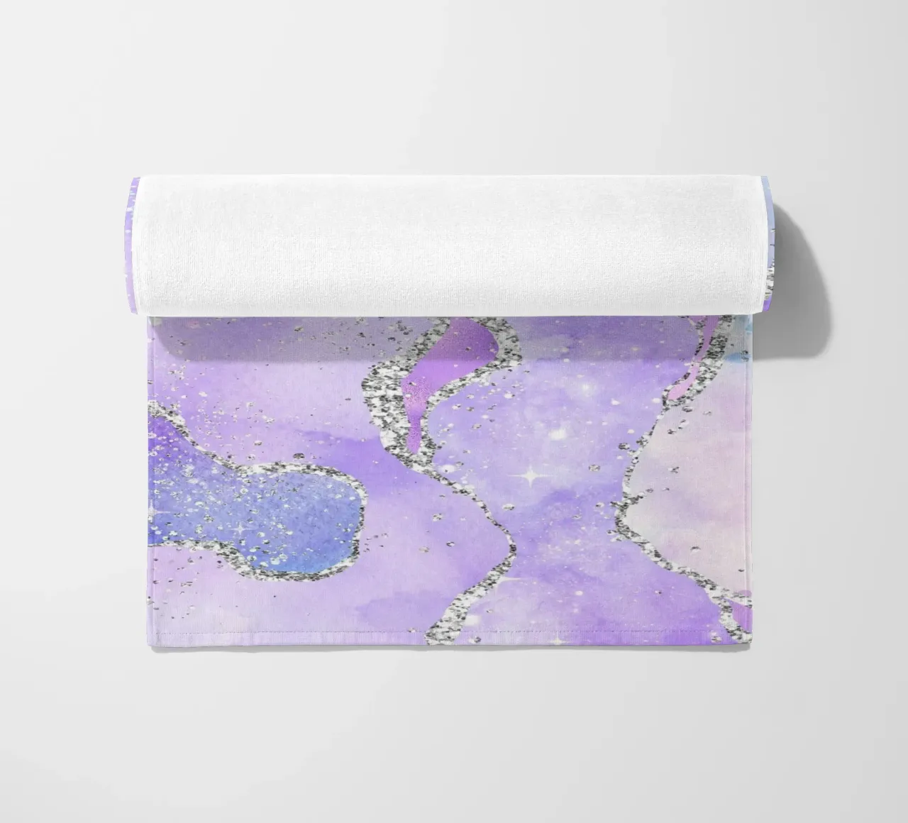 Texture Agata viola glitterata 01 telo mare da Gemstone Textures
