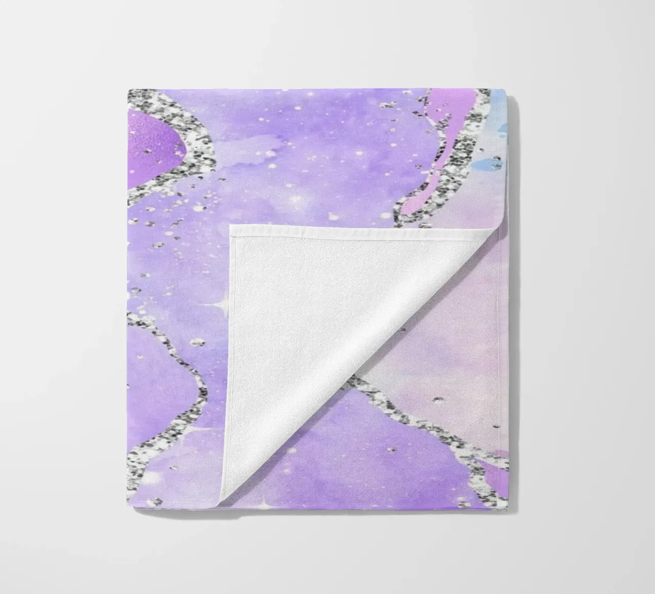 Texture Agata viola glitterata 01 telo mare da Gemstone Textures