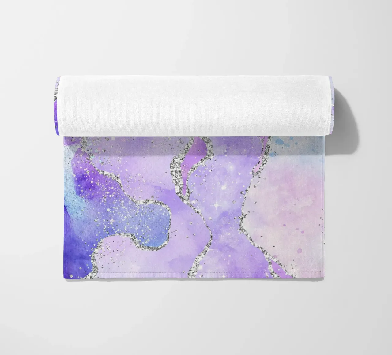 Texture Agata viola glitterata 01 telo mare da Gemstone Textures
