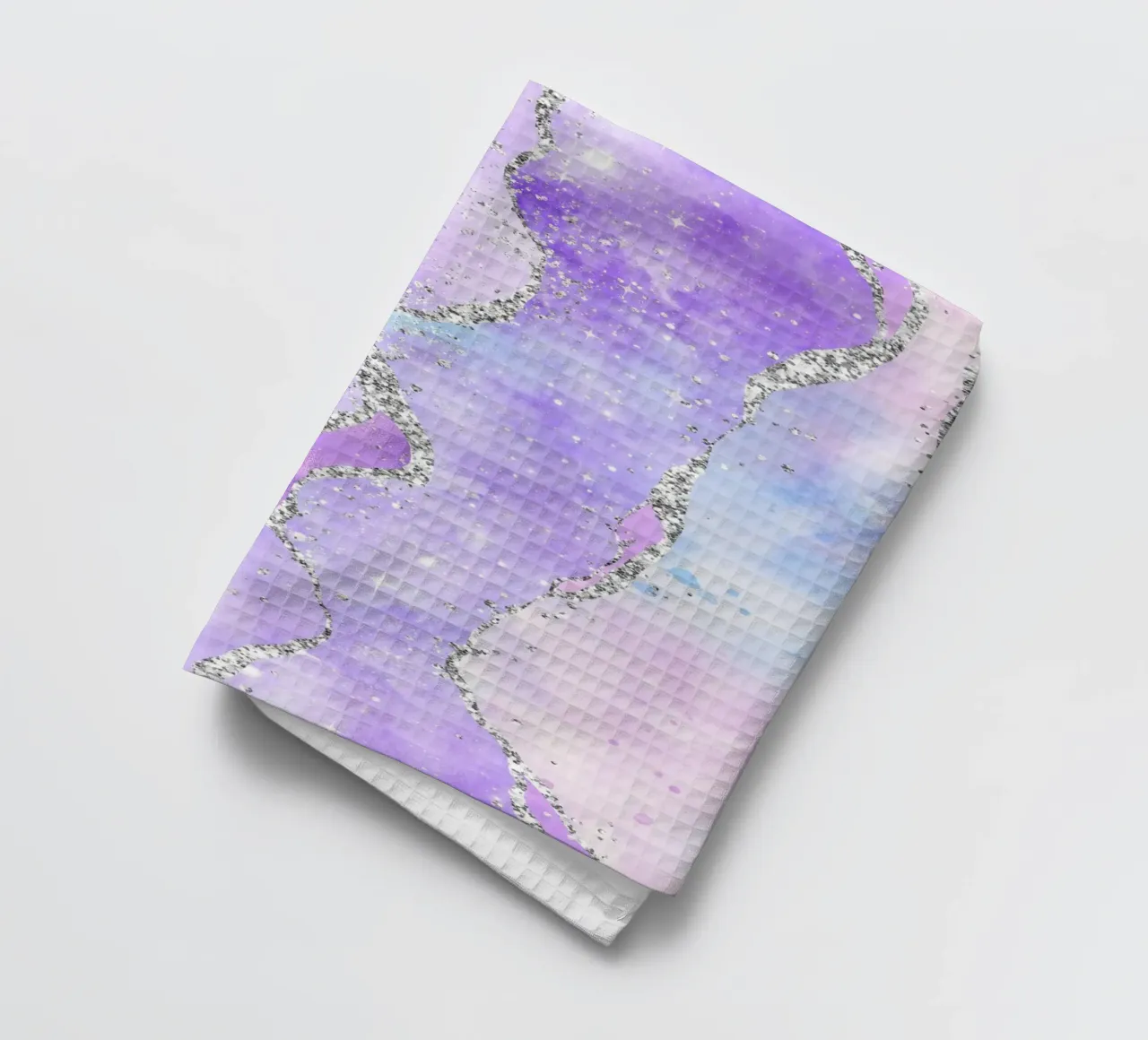 Agate pailletée violette Texture 01 torchon de Gemstone Textures