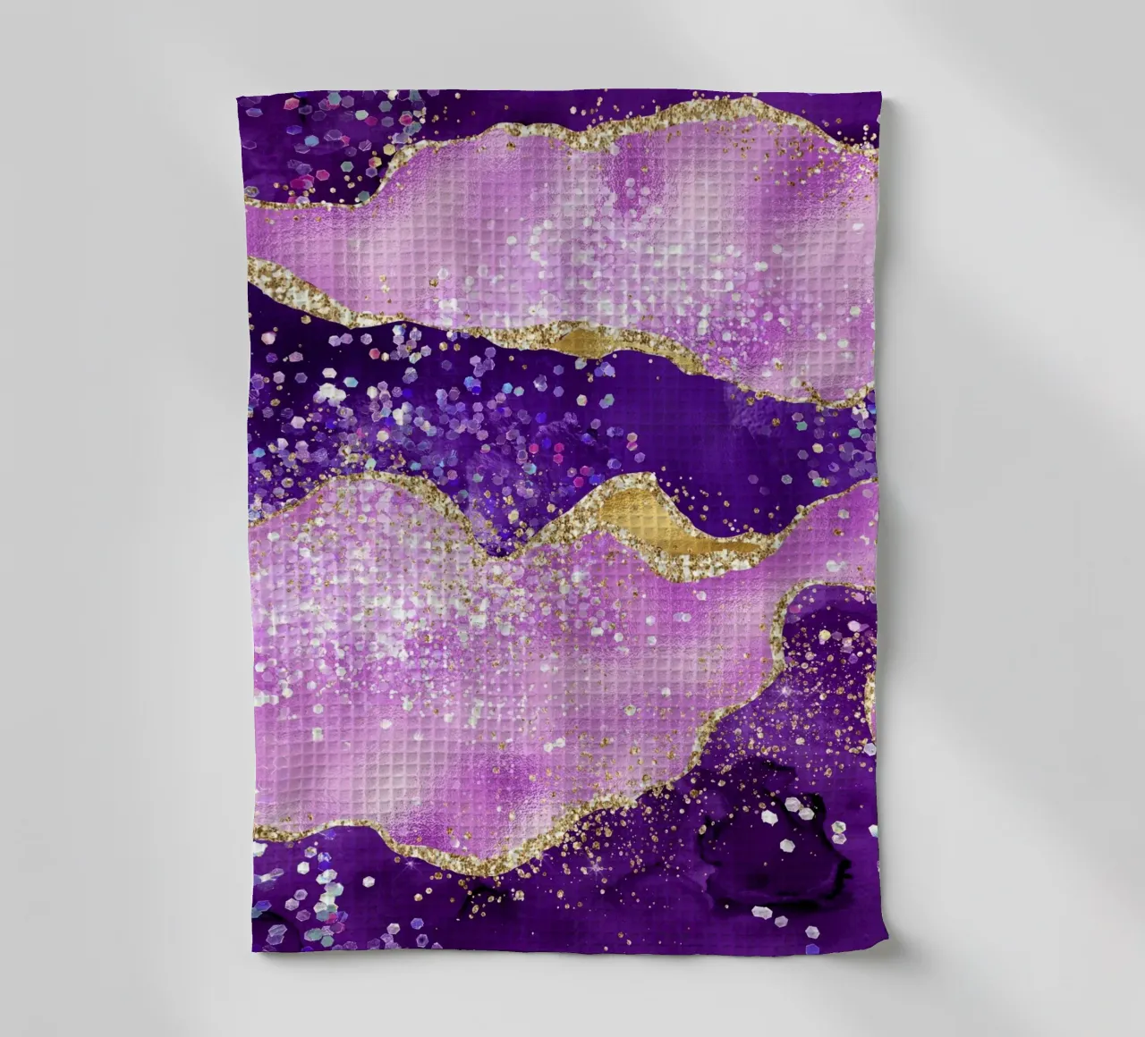 Agate pailletée violette Texture 02 torchon de Gemstone Textures