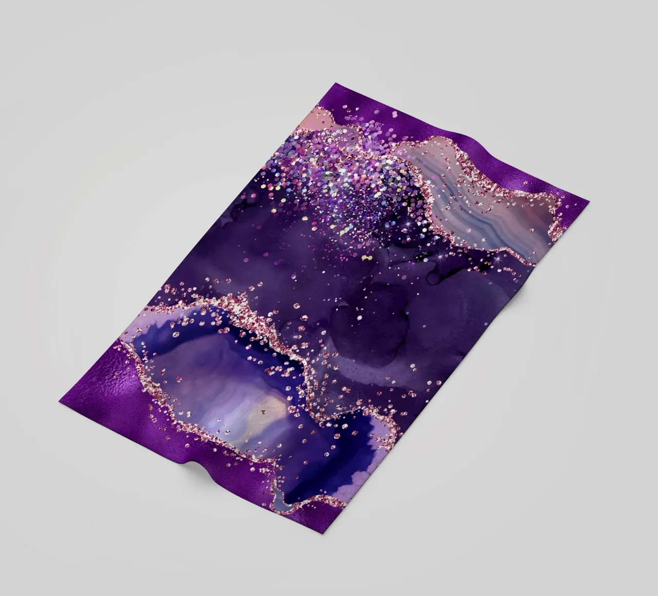 Texture Agata viola scintillante 04 telo mare da Gemstone Textures
