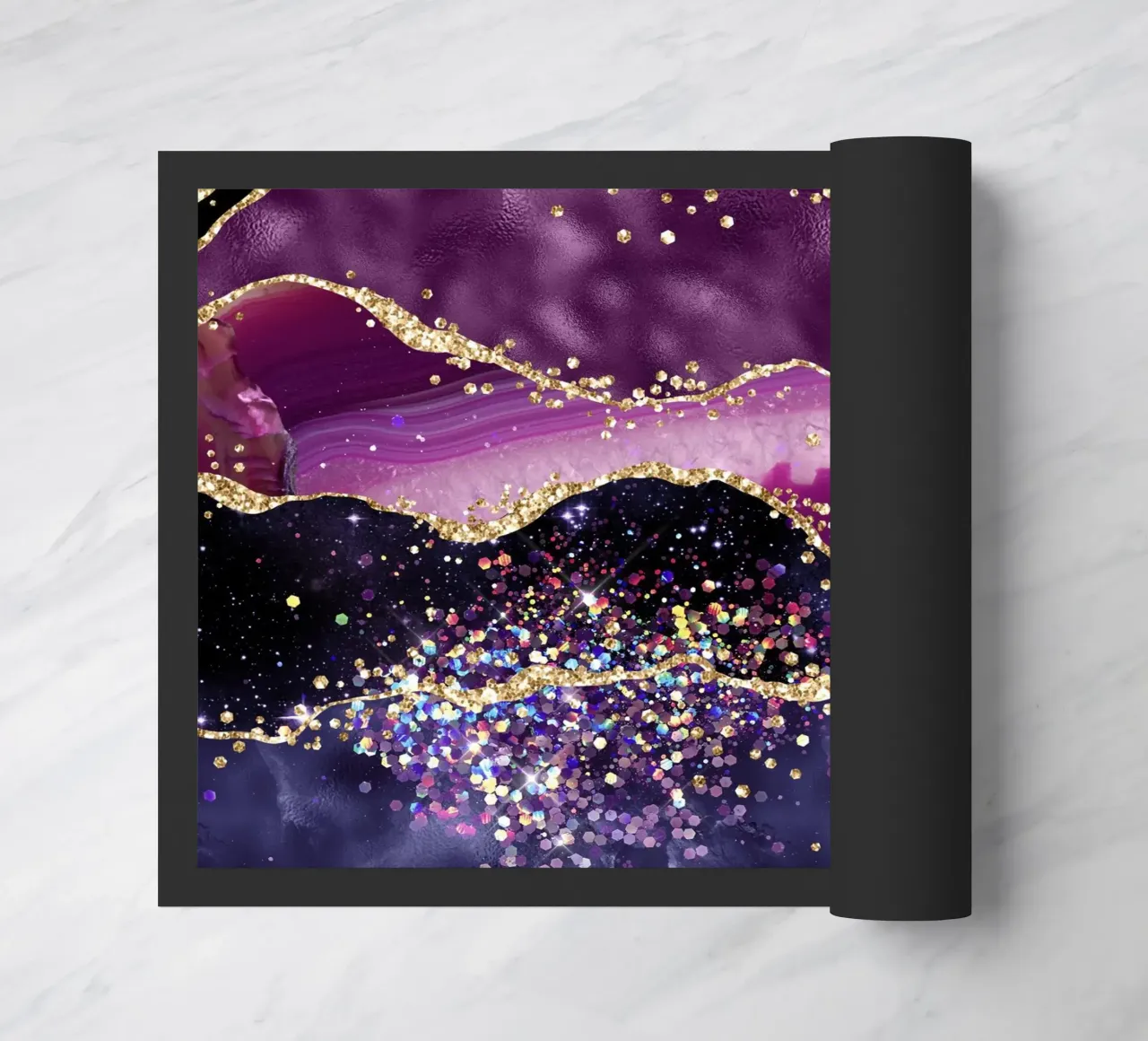 Texture Agata viola scintillante 05 zerbino da Gemstone Textures