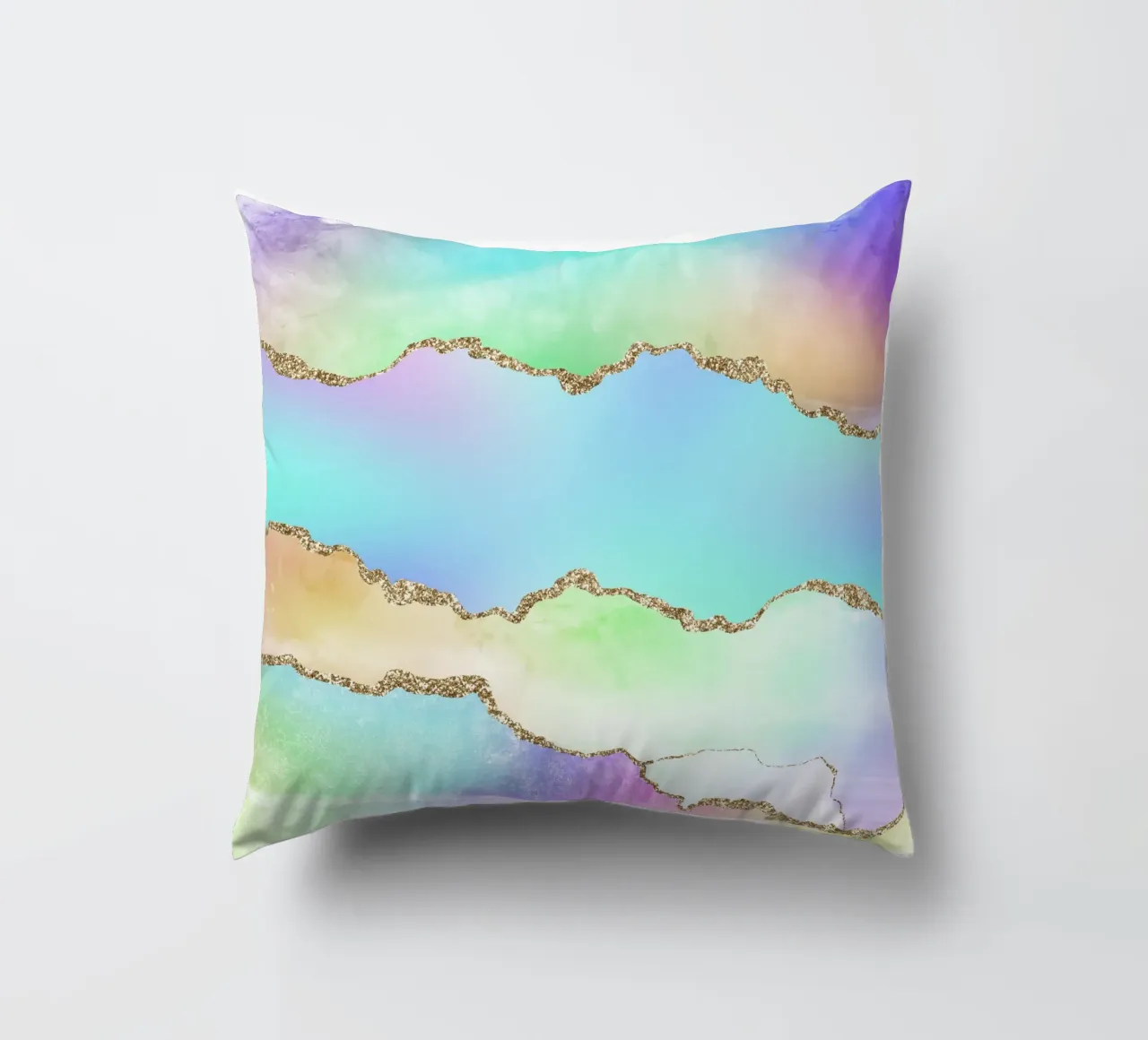 Texture Agata Arcobaleno 04 cuscino da Gemstone Textures