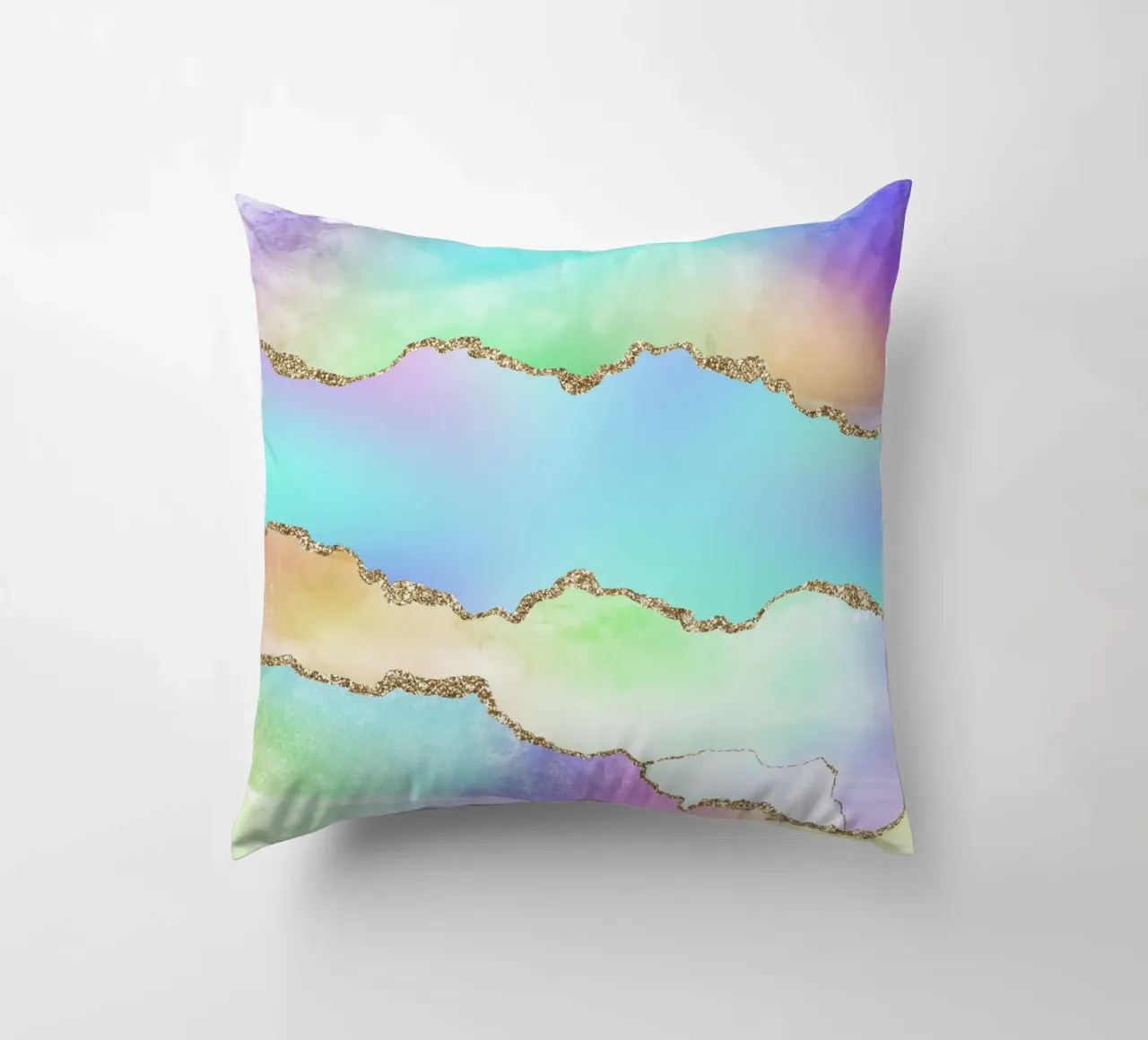 Texture Agata Arcobaleno 04 cuscino da Gemstone Textures