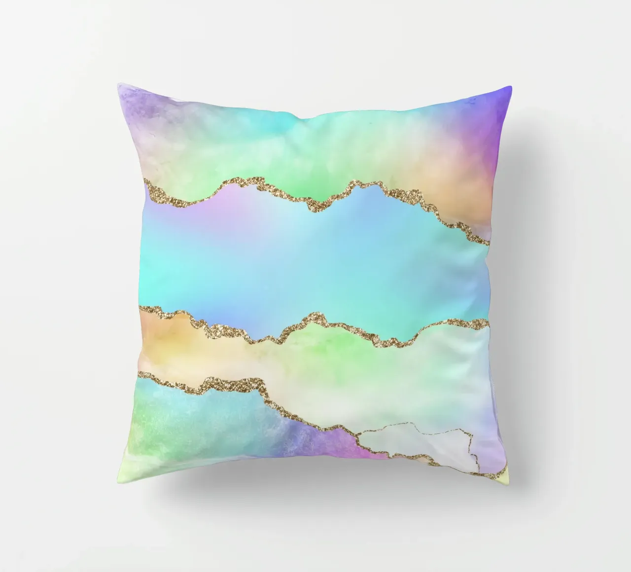 Texture Agata Arcobaleno 04 cuscino da Gemstone Textures