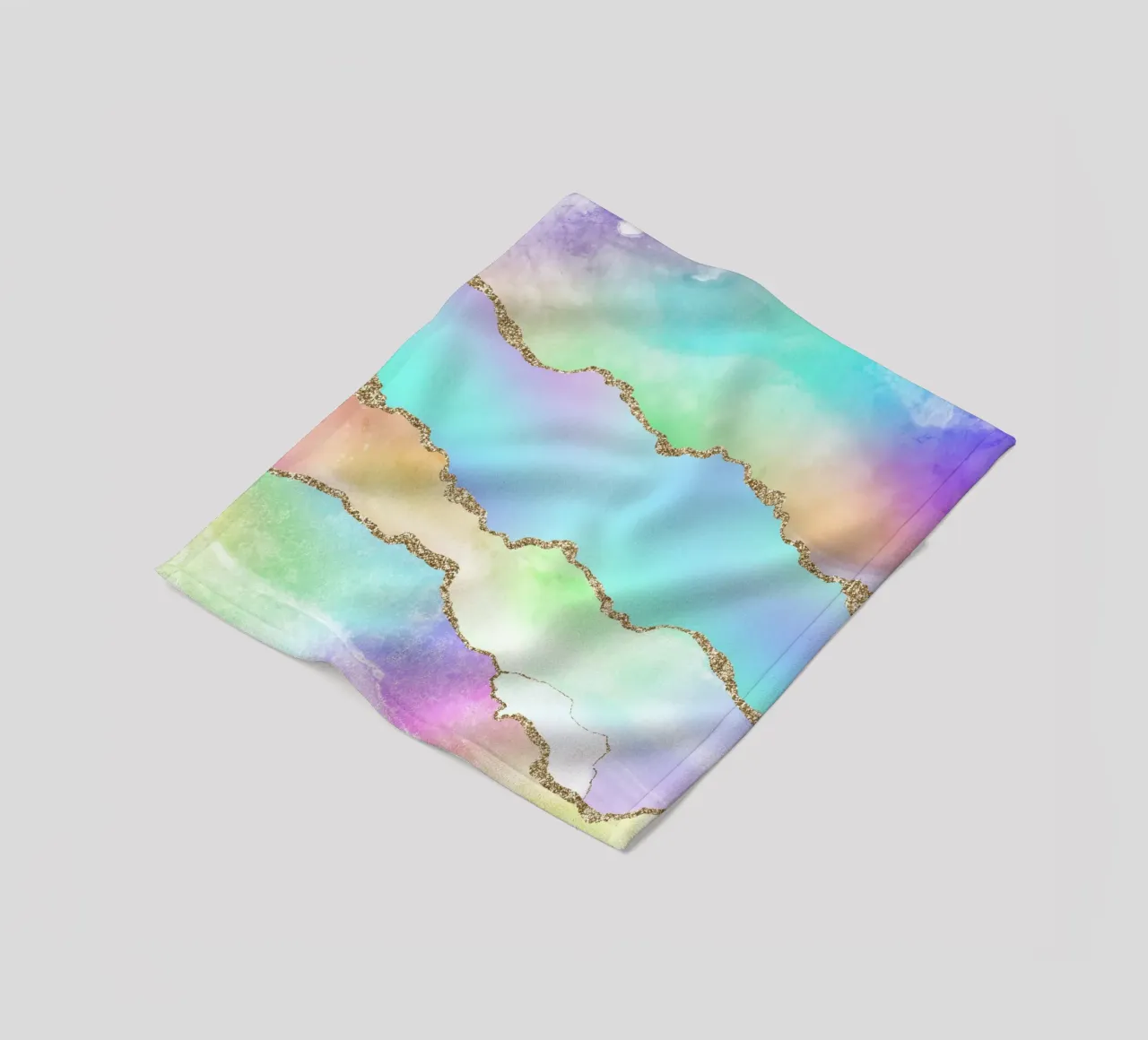 Texture Agata Arcobaleno 04 coperta in pile da Gemstone Textures