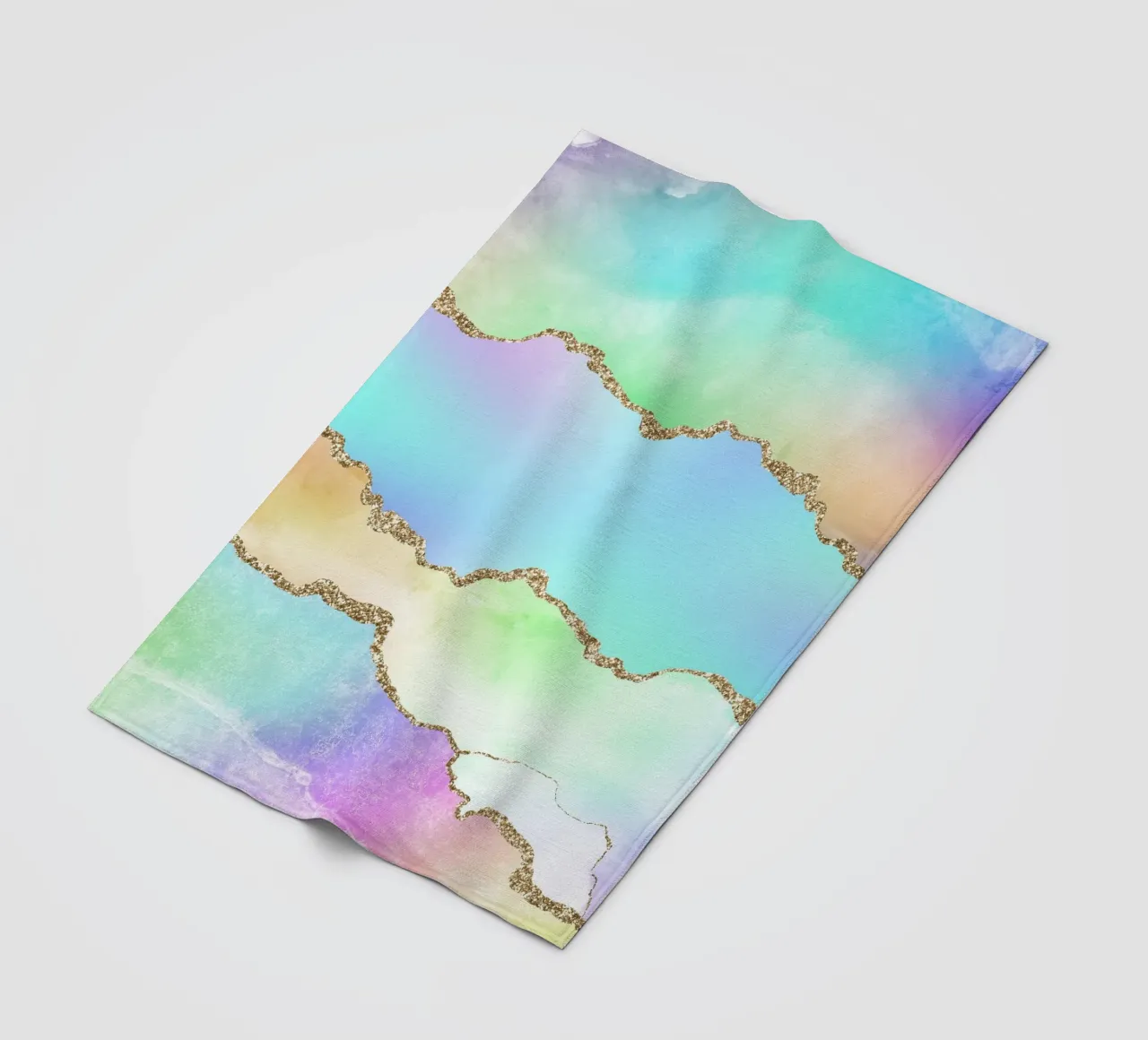 Texture Agata Arcobaleno 04 coperta in pile da Gemstone Textures