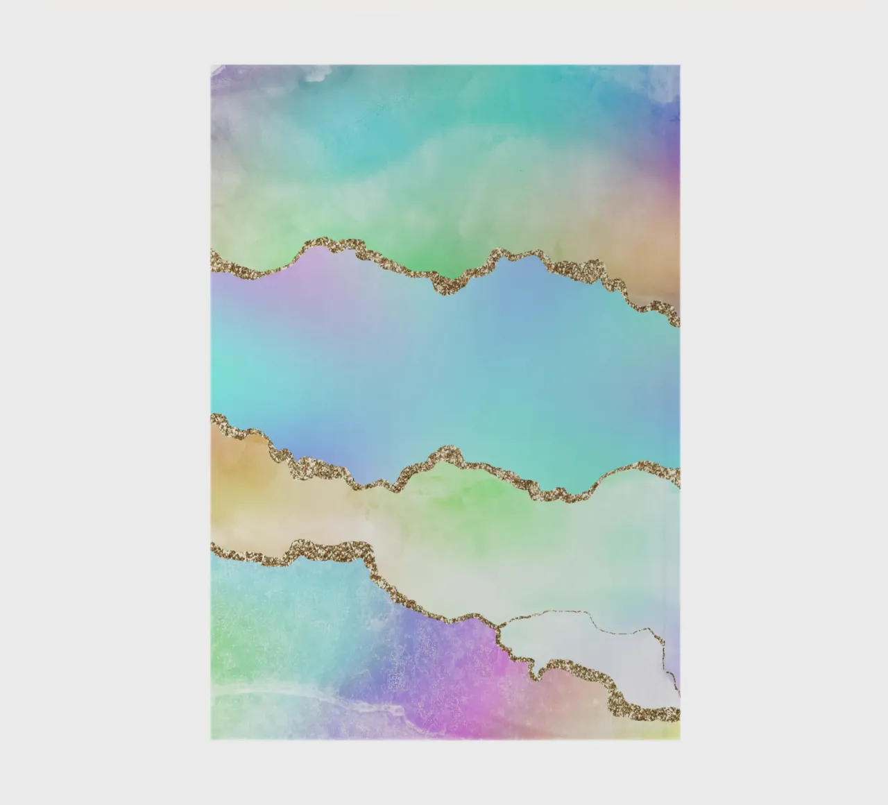Rainbow Agate Texture 04 notebook by Gemstone Textures