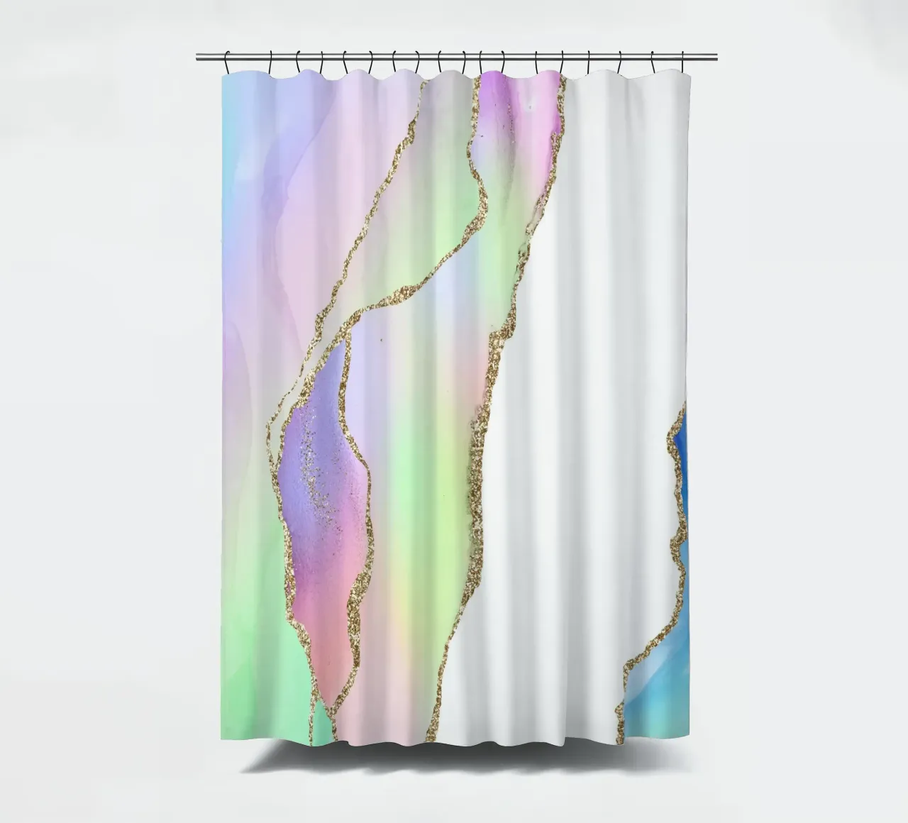 Texture Agata Arcobaleno 06 tenda da doccia da Gemstone Textures