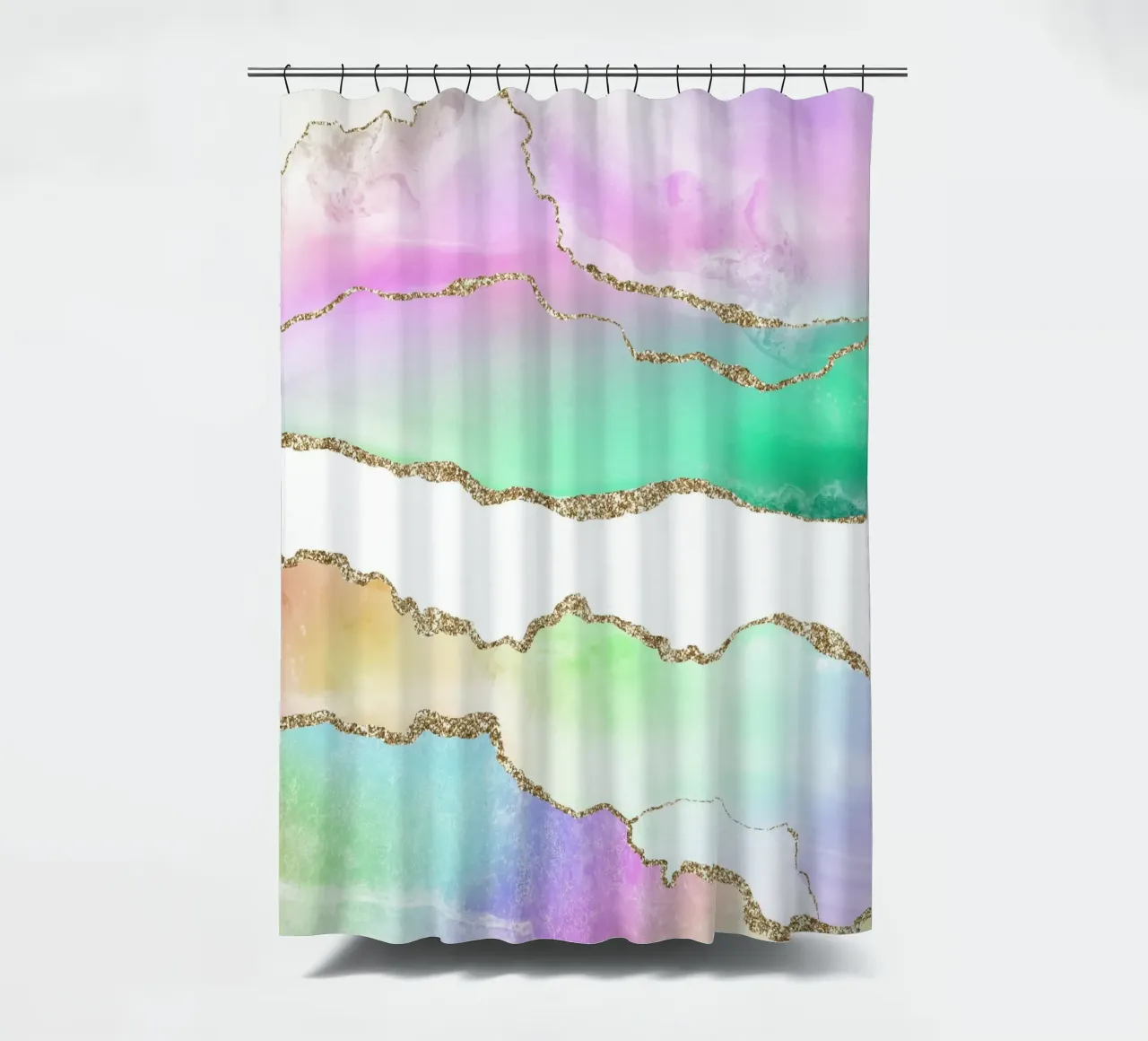 Texture Agata Arcobaleno 07 tenda da doccia da Gemstone Textures