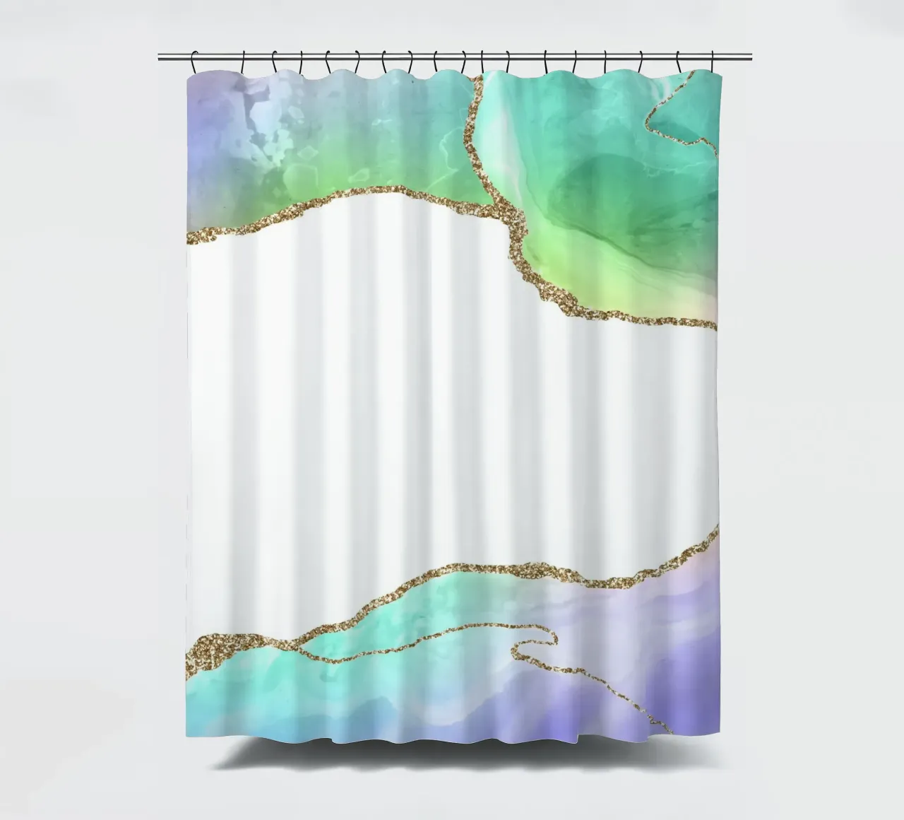 Agata Arcobaleno Texture 12 tenda da doccia da Gemstone Textures