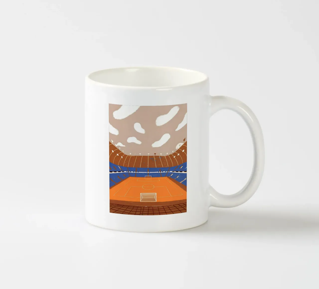 Stadio di calcio tazza in ceramica da PERSONAL TOUCH