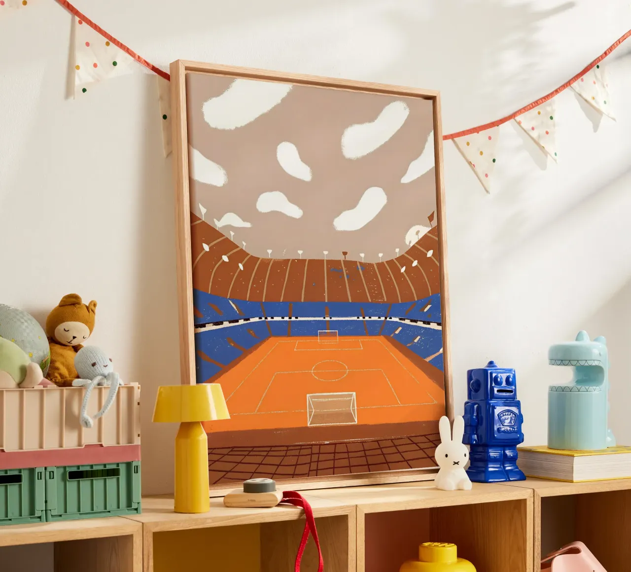 Football Stadium canvas by PERSONAL TOUCH
