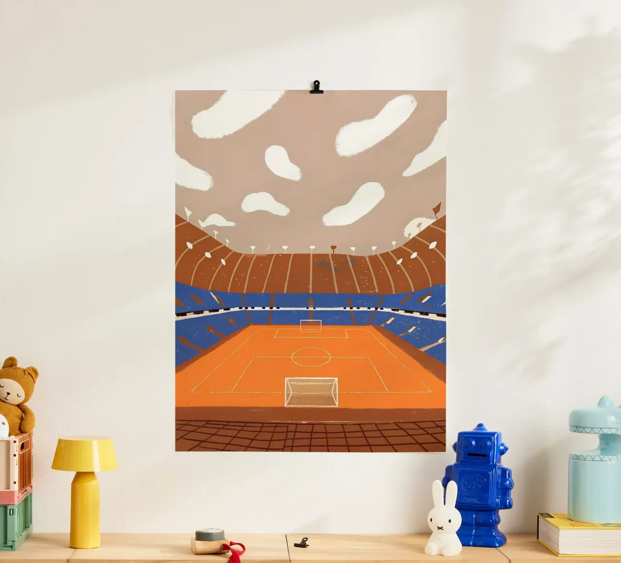 Stadio di calcio carta hahnemühle da PERSONAL TOUCH