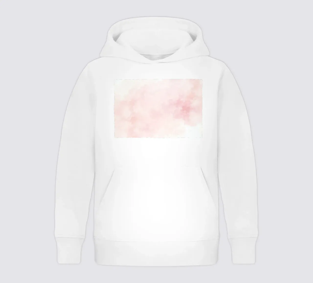 Morbide nuvole pastello creano un'atmosfera serena in un ambiente tranquillo. felpa bambino con cappuccio da DesignDoodle