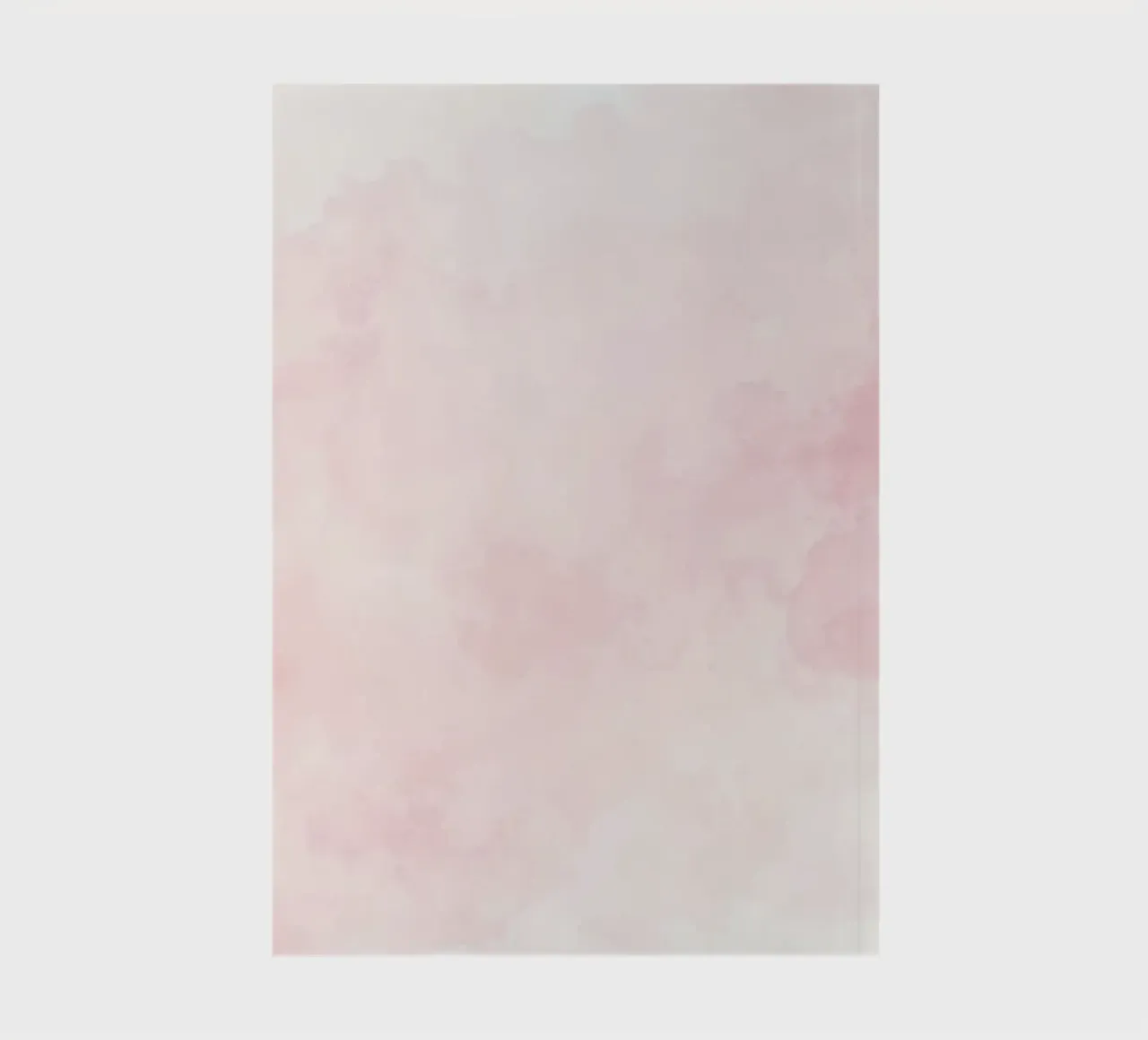 Soft pastel clouds create a serene atmosphere in a tranquil notebook by DesignDoodle