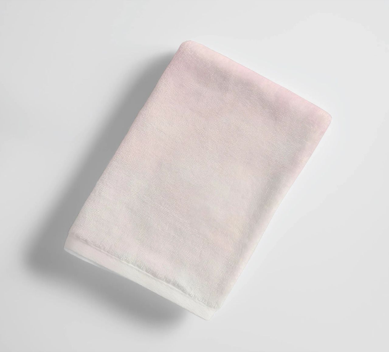 Soft pastel clouds create a serene atmosphere in a tranquil towel by DesignDoodle