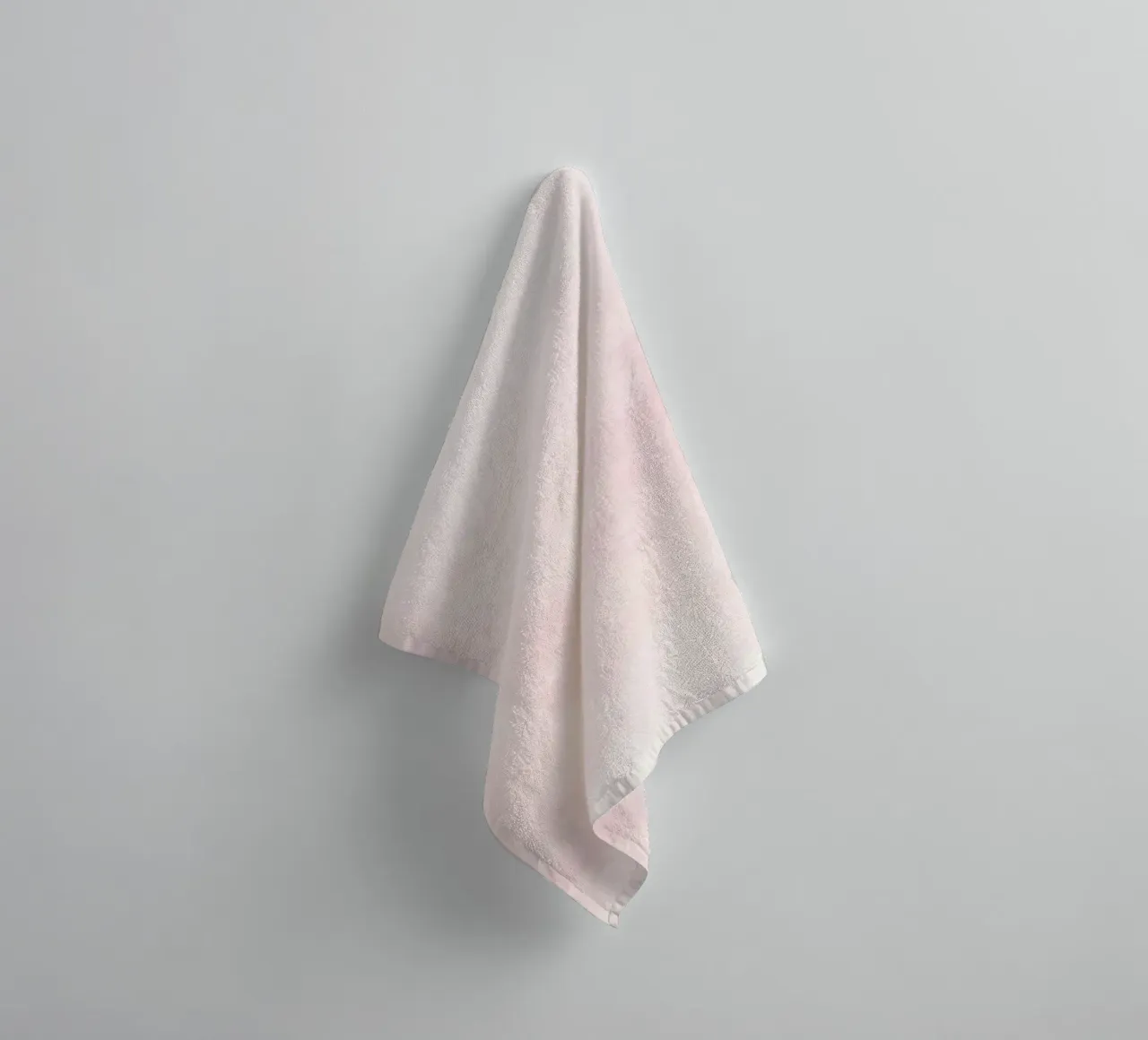 Soft pastel clouds create a serene atmosphere in a tranquil towel by DesignDoodle