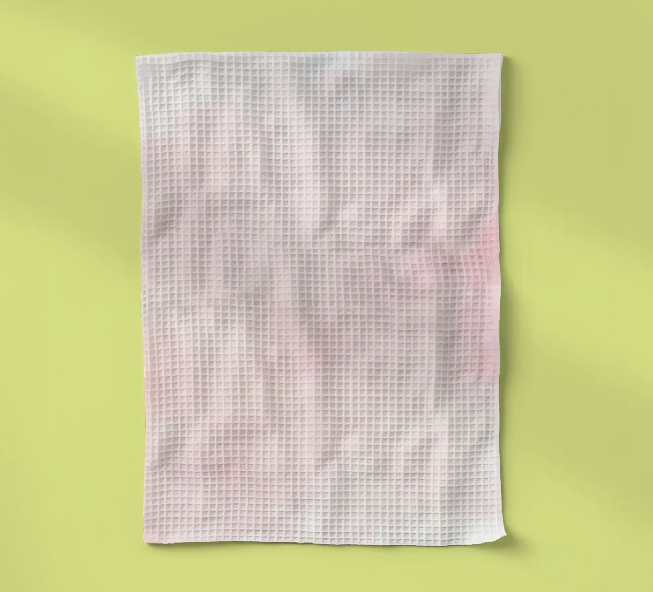 Soft pastel clouds create a serene atmosphere in a tranquil tea towel by DesignDoodle