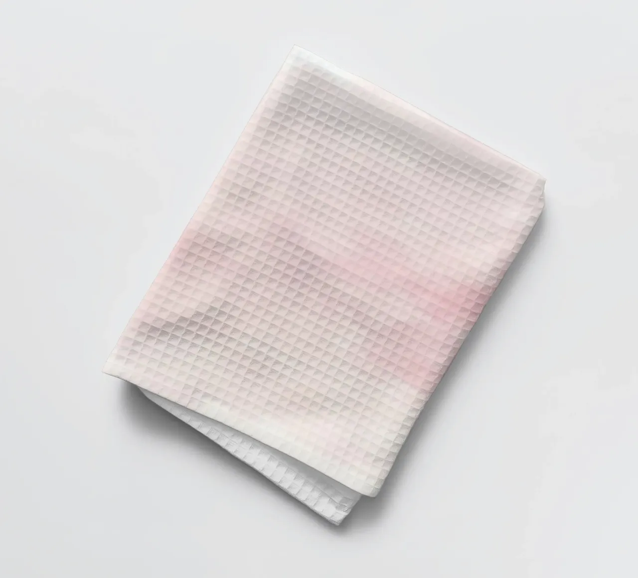Soft pastel clouds create a serene atmosphere in a tranquil tea towel by DesignDoodle