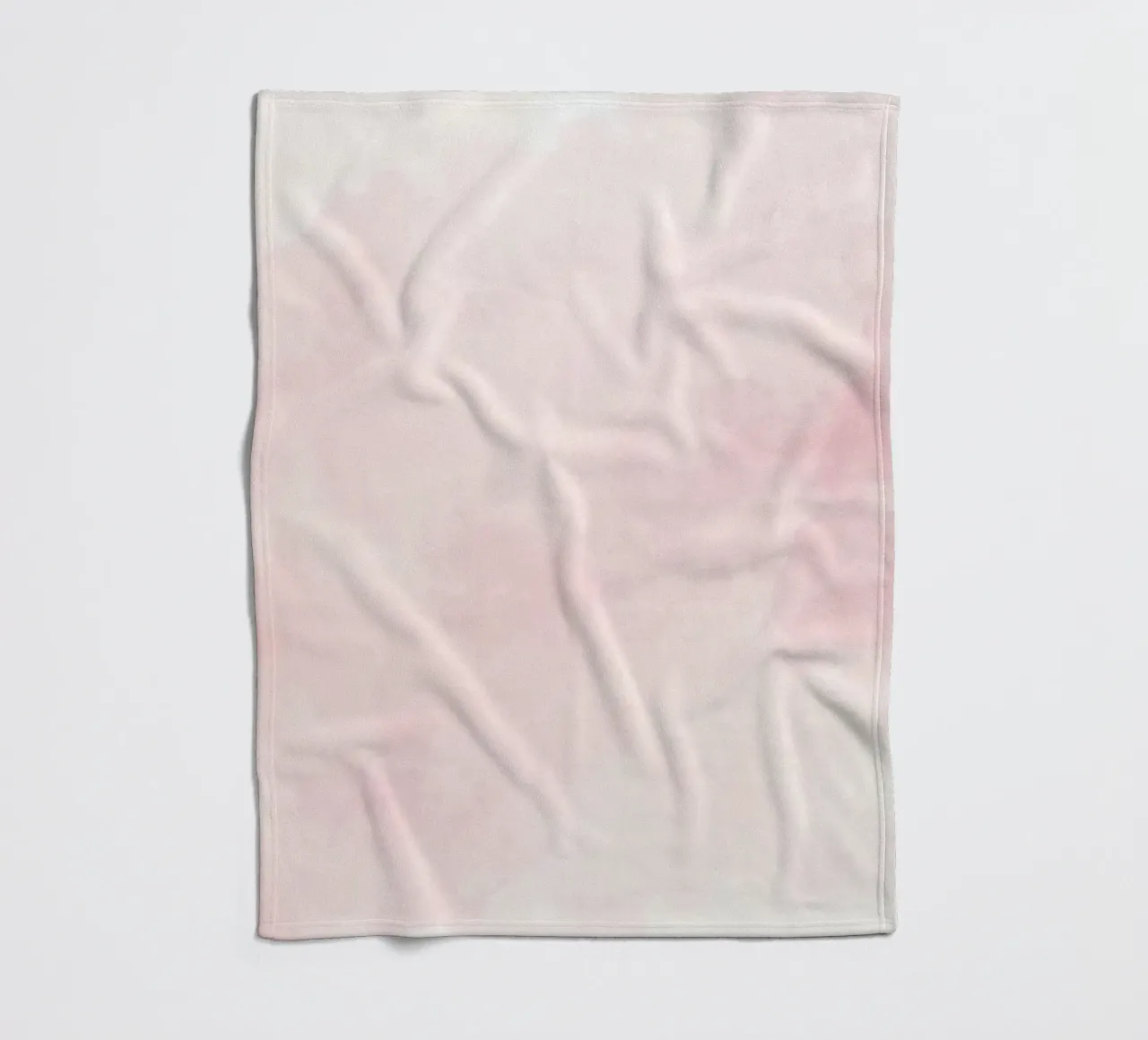Soft pastel clouds create a serene atmosphere in a tranquil fleece blanket by DesignDoodle