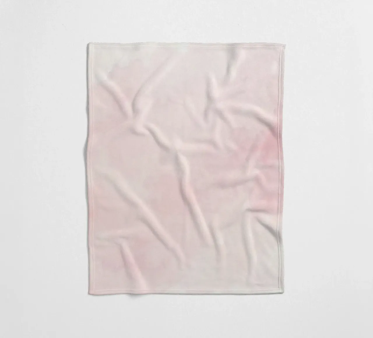 Soft pastel clouds create a serene atmosphere in a tranquil fleece blanket by DesignDoodle