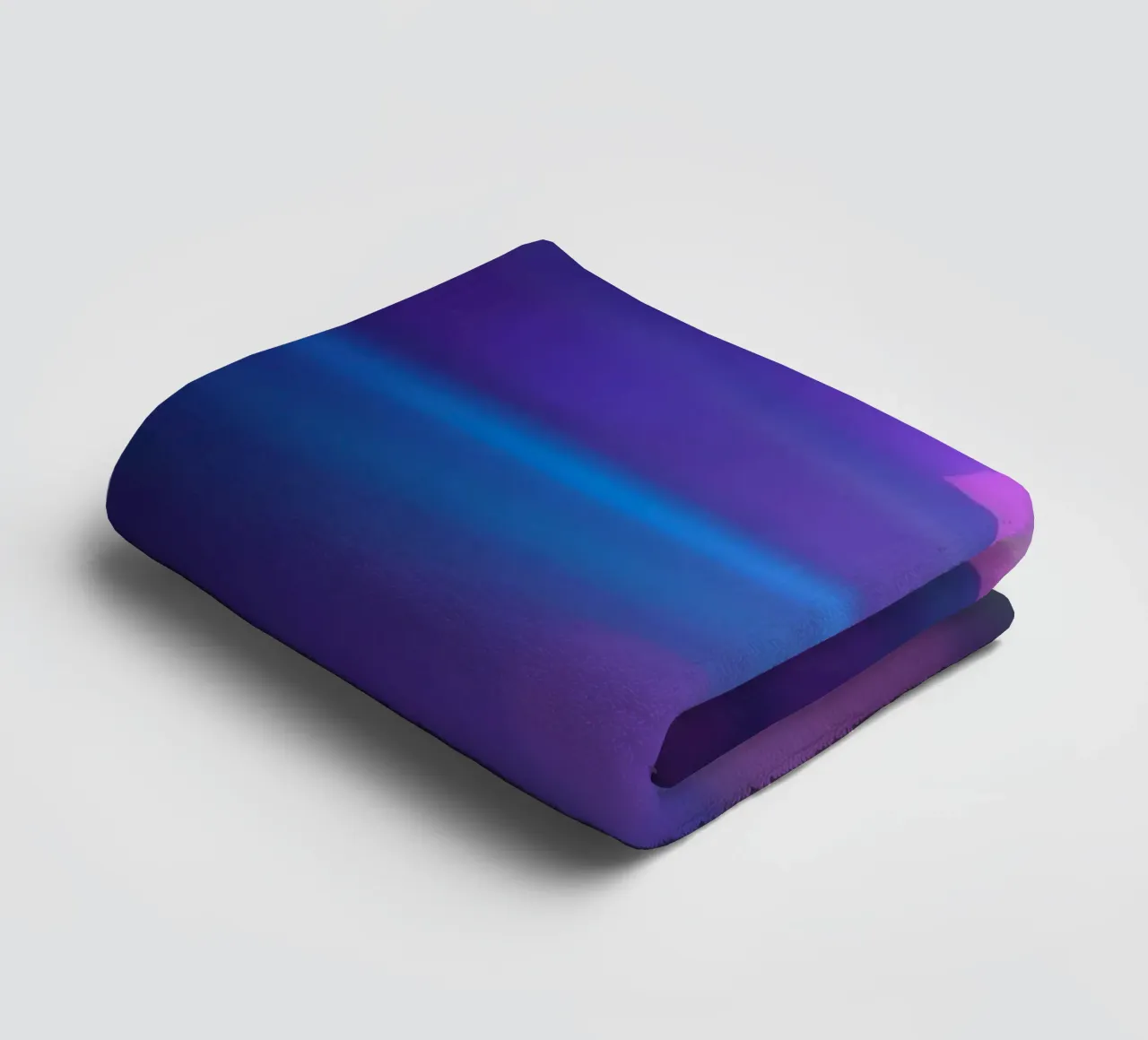 Colorful light rays create a vibrant display in a dark art towel by DesignDoodle