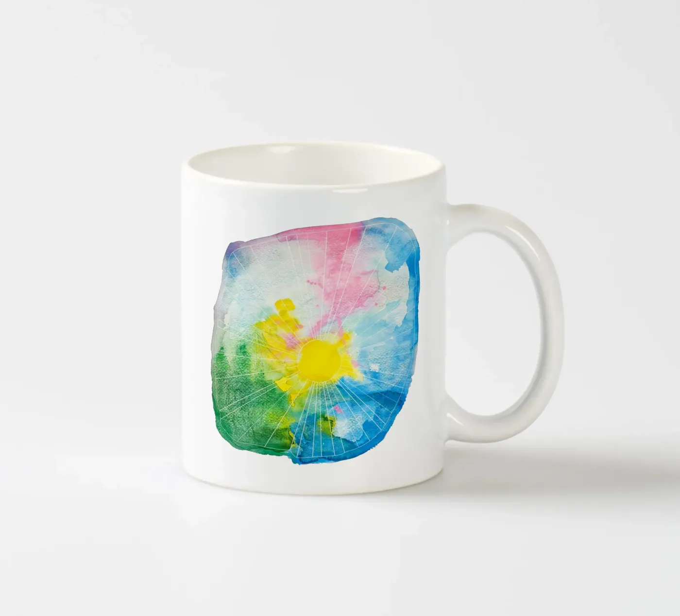 Sunshine ceramic mug by MissVeroonica