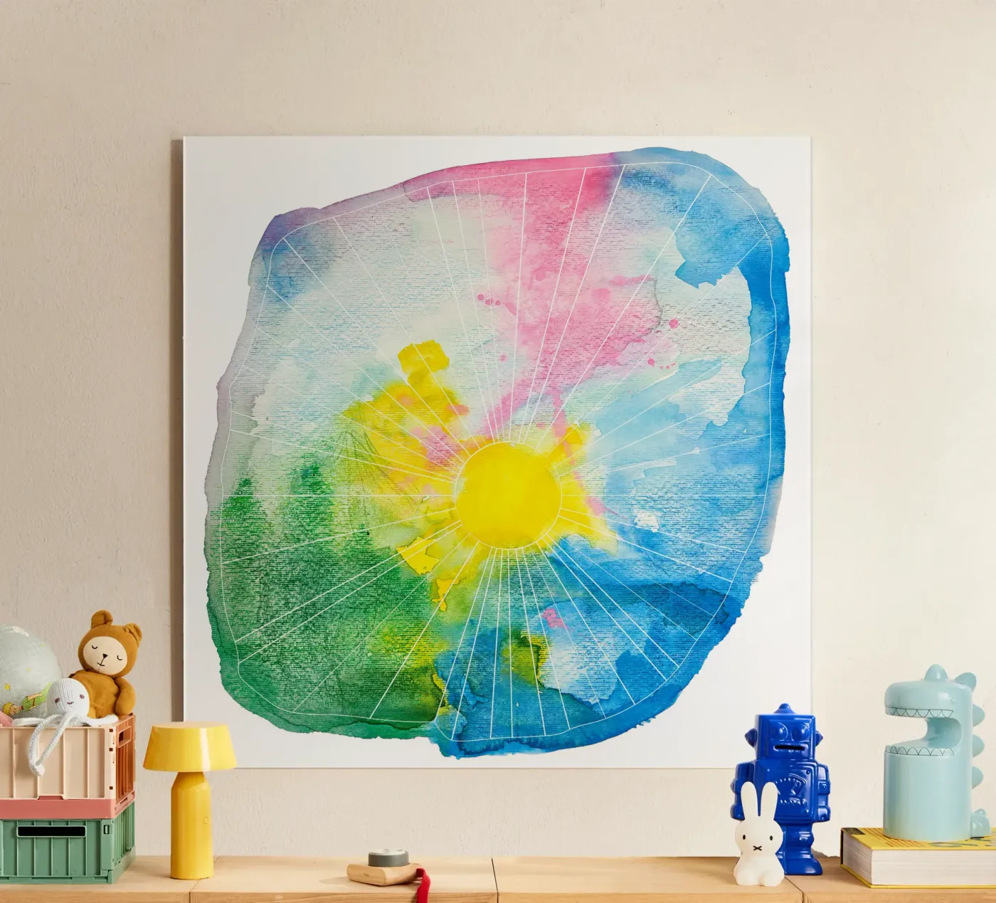 Sunshine Acryl-Glas von MissVeroonica