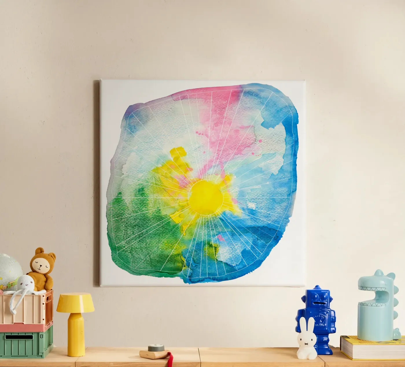 Sunshine canvas by MissVeroonica