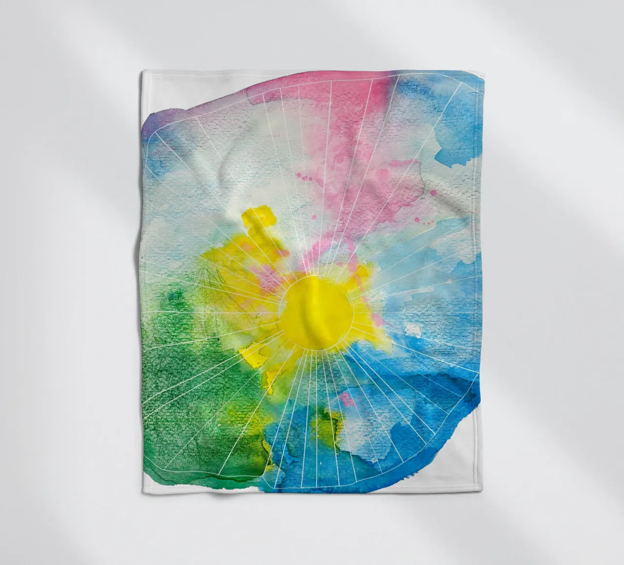 Sunshine Fleecedecke von MissVeroonica