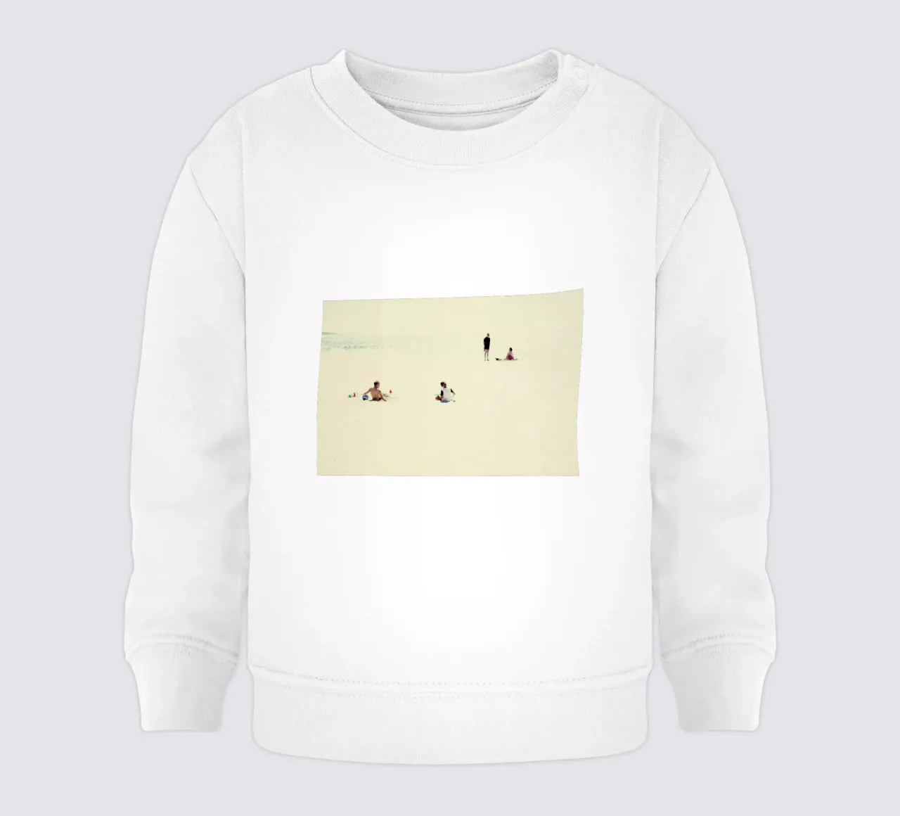 Minimal Beach People felpa neonato da Ingrid Beddoes