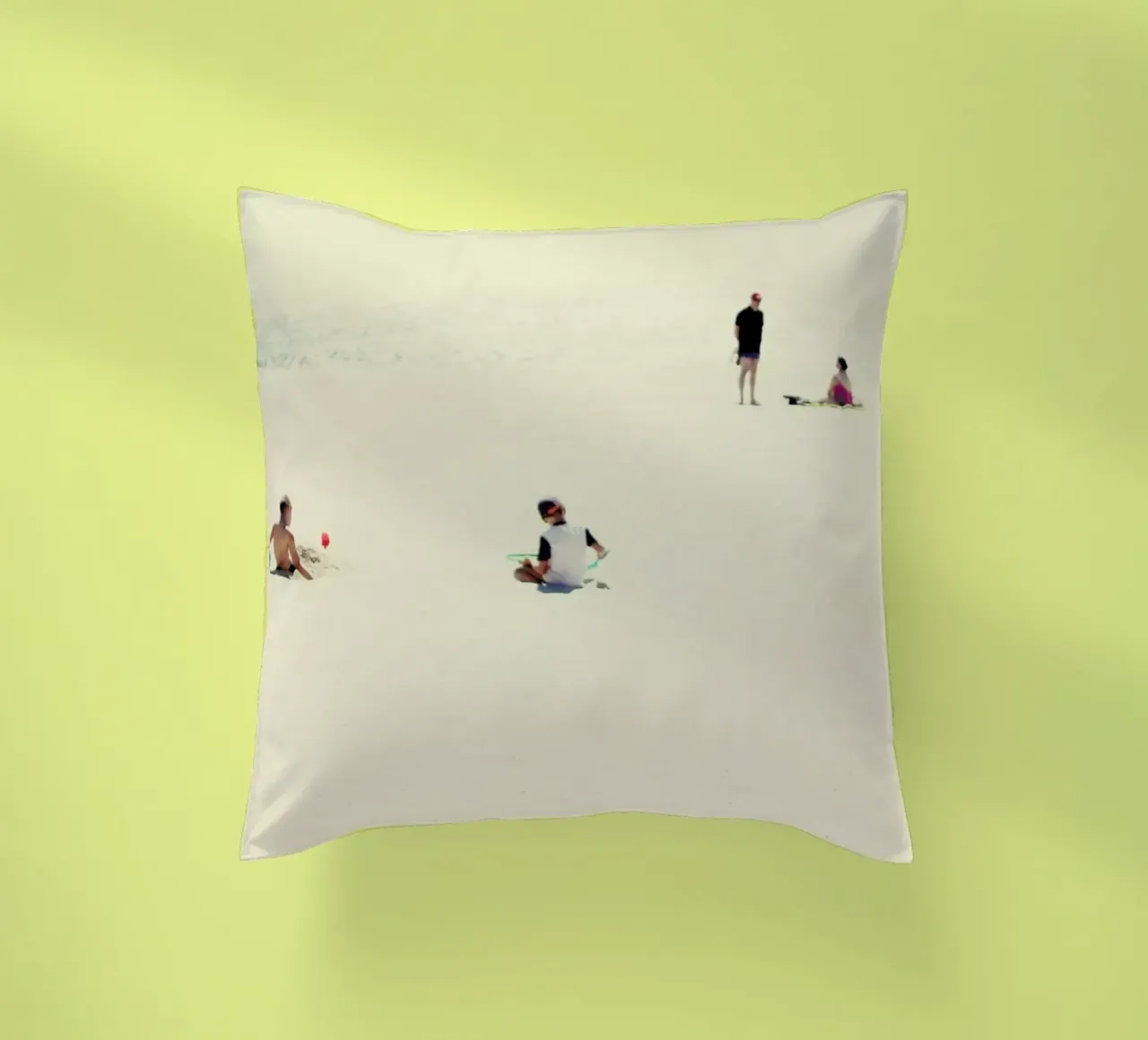 Minimal Beach People cuscino da Ingrid Beddoes