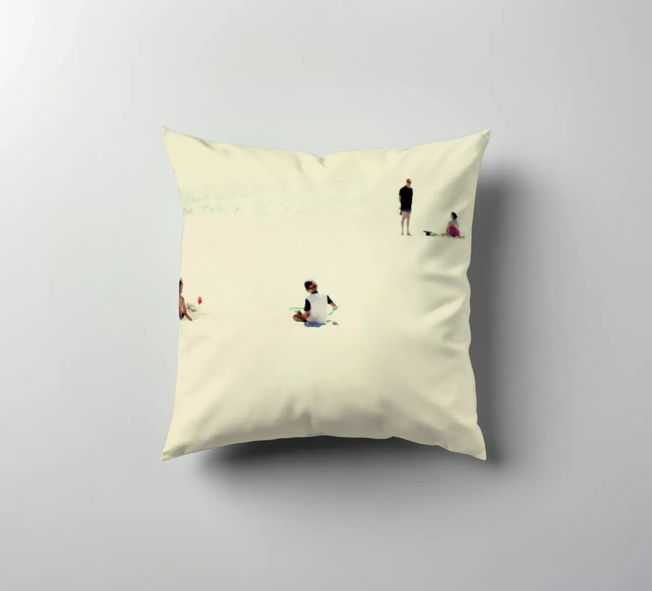 Minimal Beach People cuscino da Ingrid Beddoes