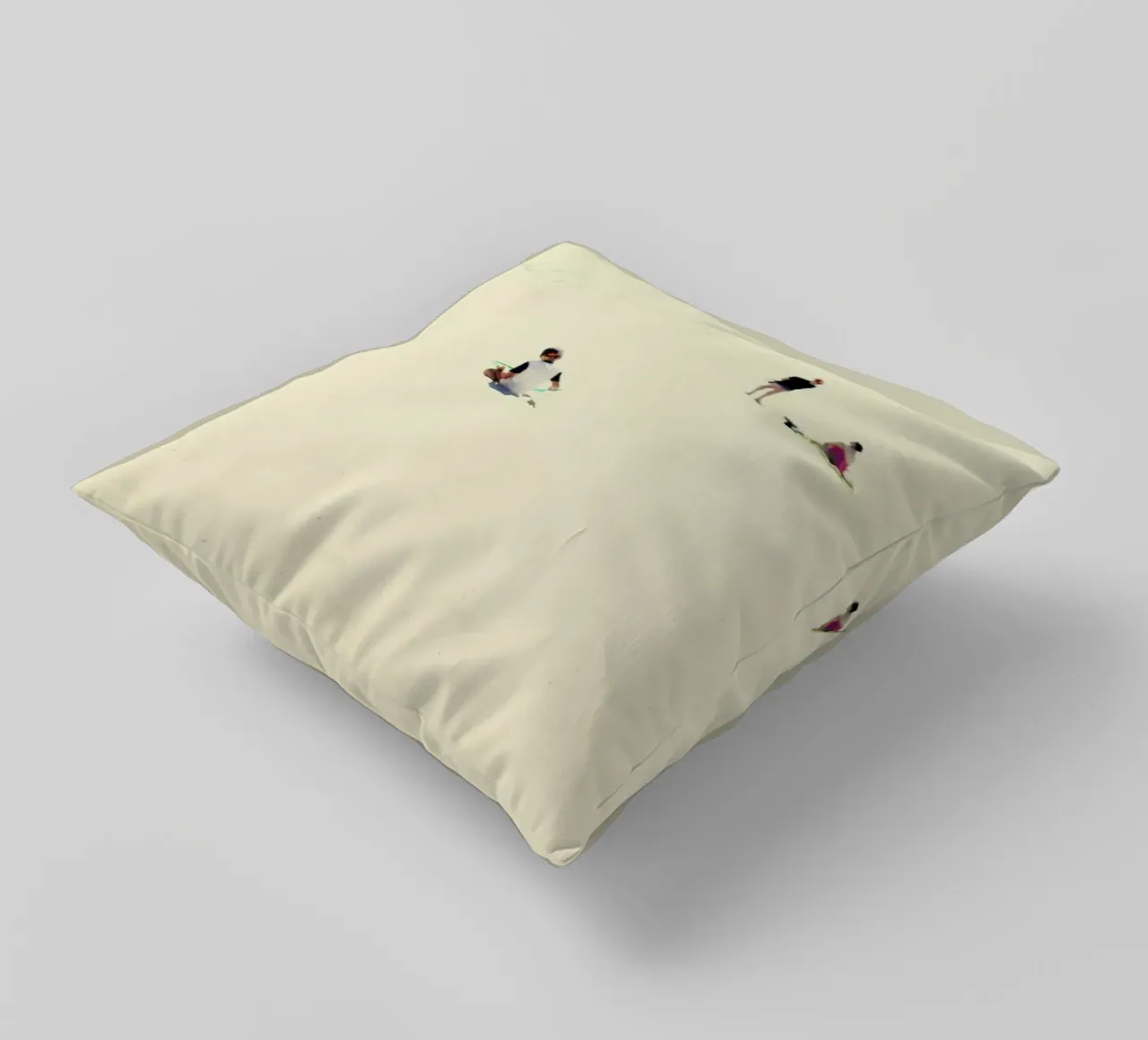 Minimal Beach People cuscino da Ingrid Beddoes