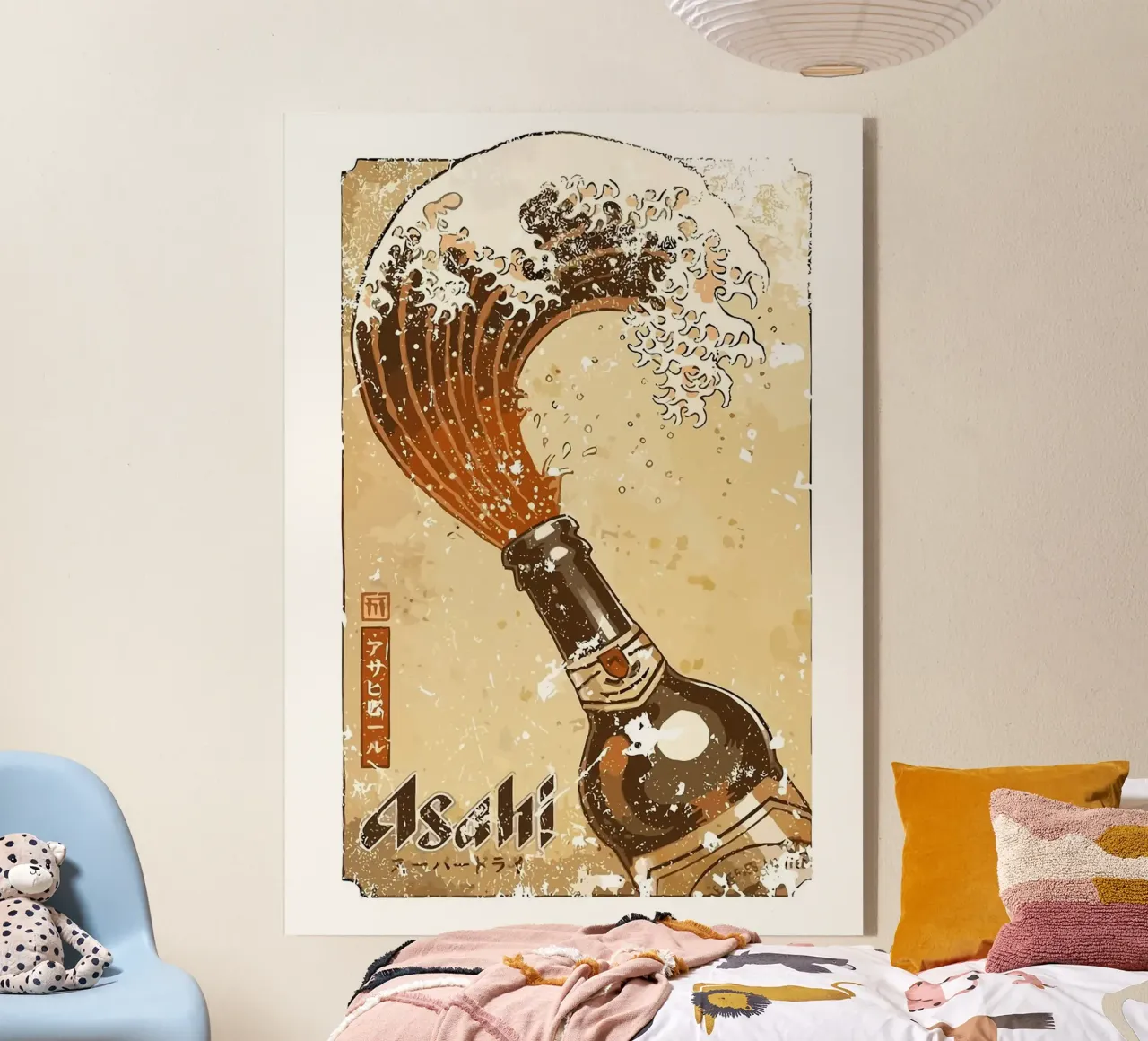 bottiglia di birra plexiglass da Abstract Botanical Art