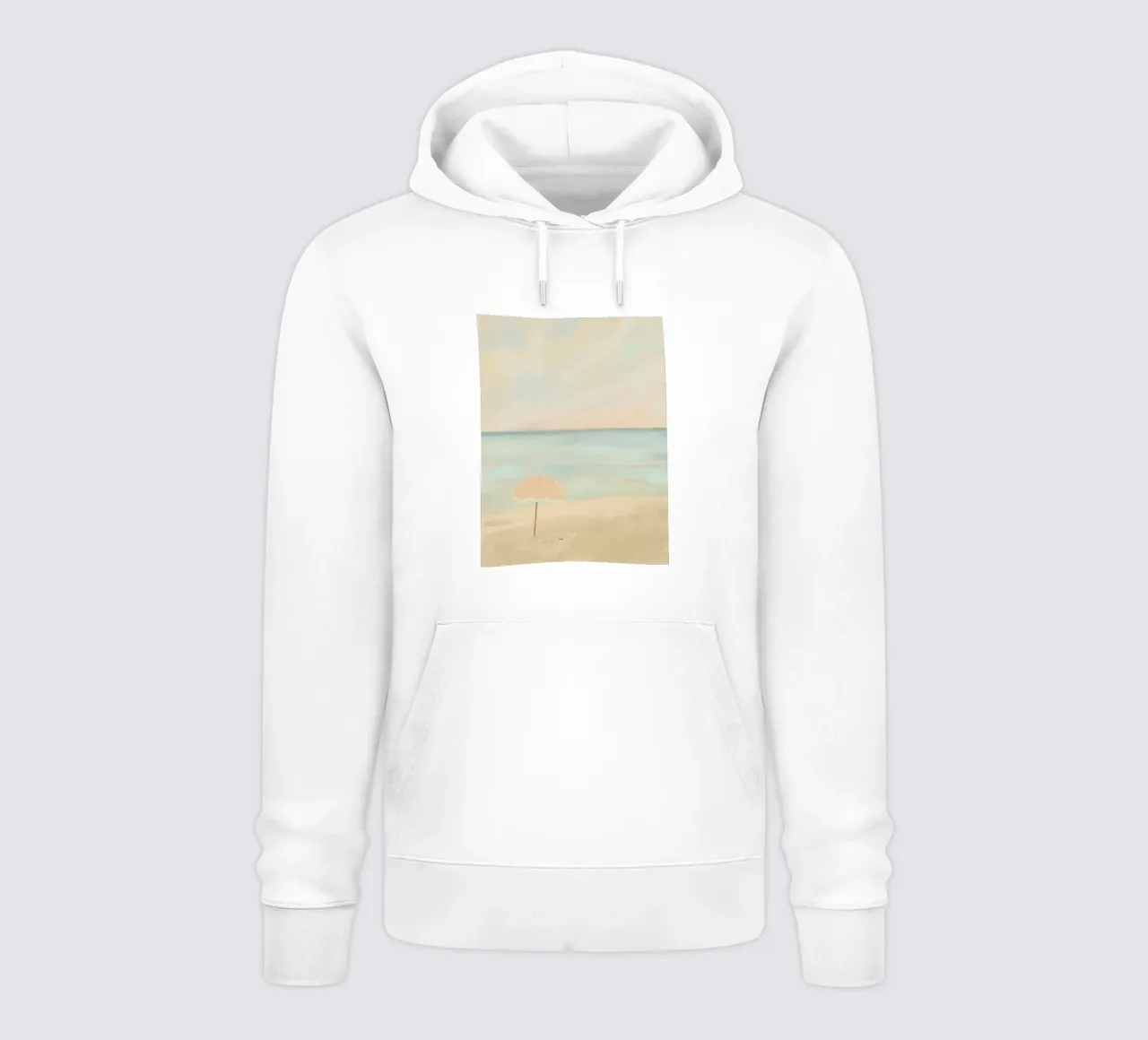 Beach, Please! felpa con cappuccio da Katharina Puritscher