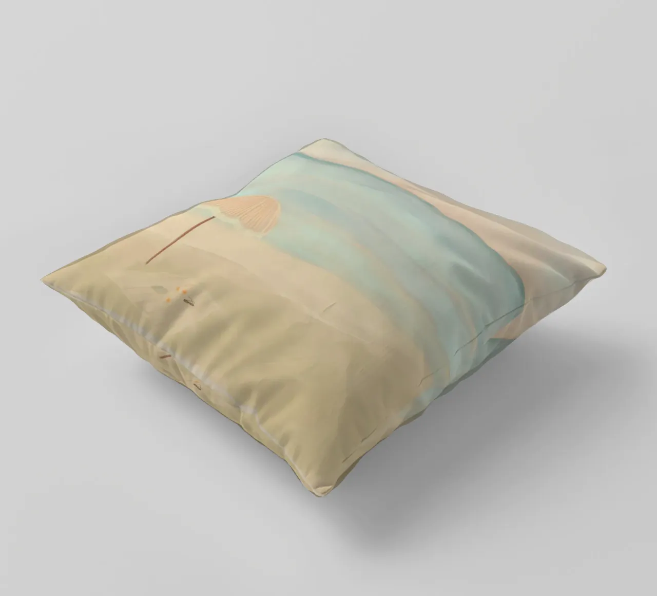Beach, Please! cuscino da Katharina Puritscher