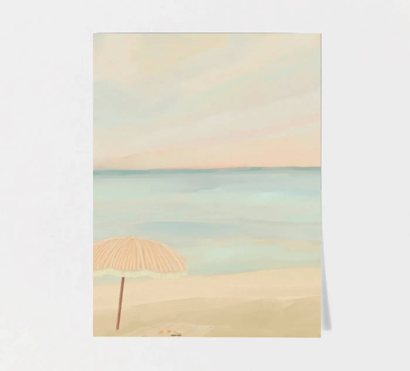 Beach, Please! sticker sheet by Katharina Puritscher