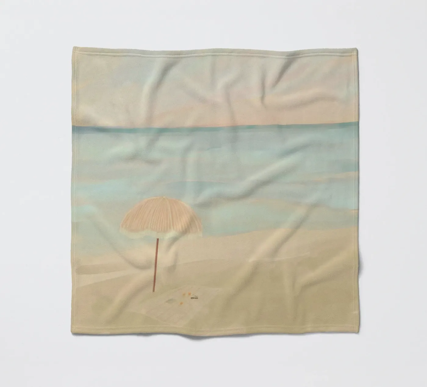 Beach, Please! Fleecedecke von Katharina Puritscher