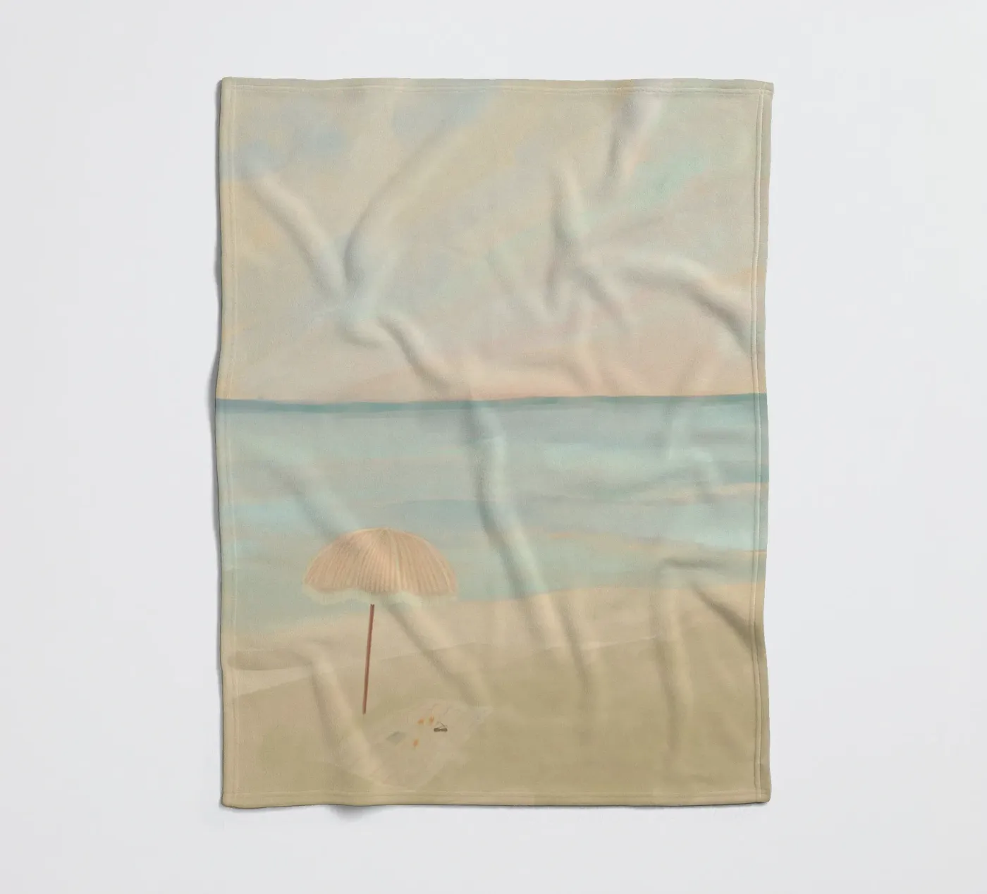 Beach, Please! Fleecedecke von Katharina Puritscher