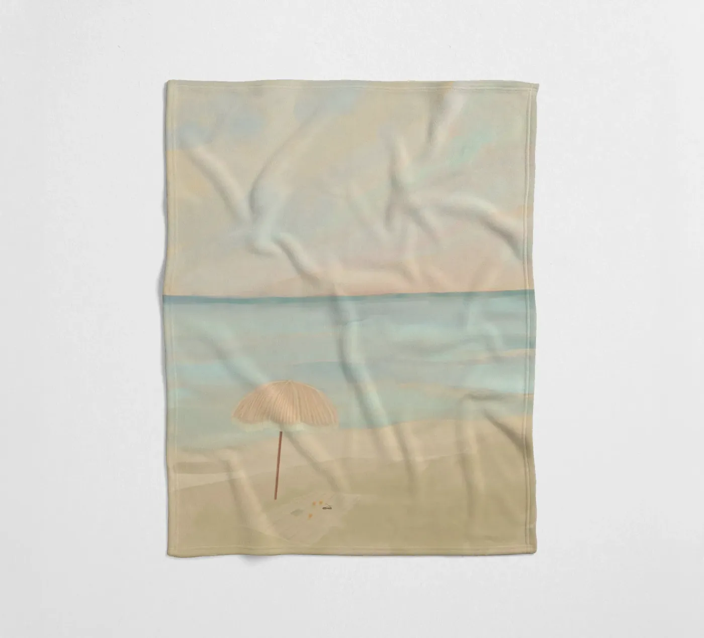 Beach, Please! Fleecedecke von Katharina Puritscher