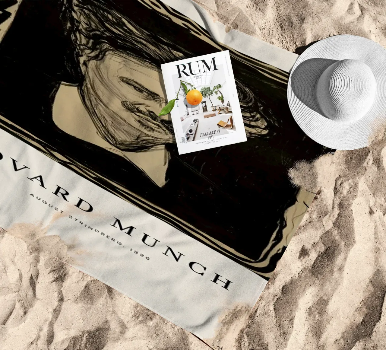 Munch - August Strindberg telo mare da ARTOTHEK