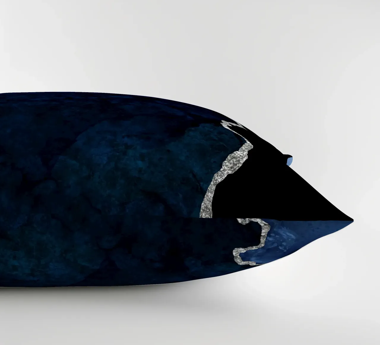 Texture agata marina e argento 01 cuscino da Gemstone Textures
