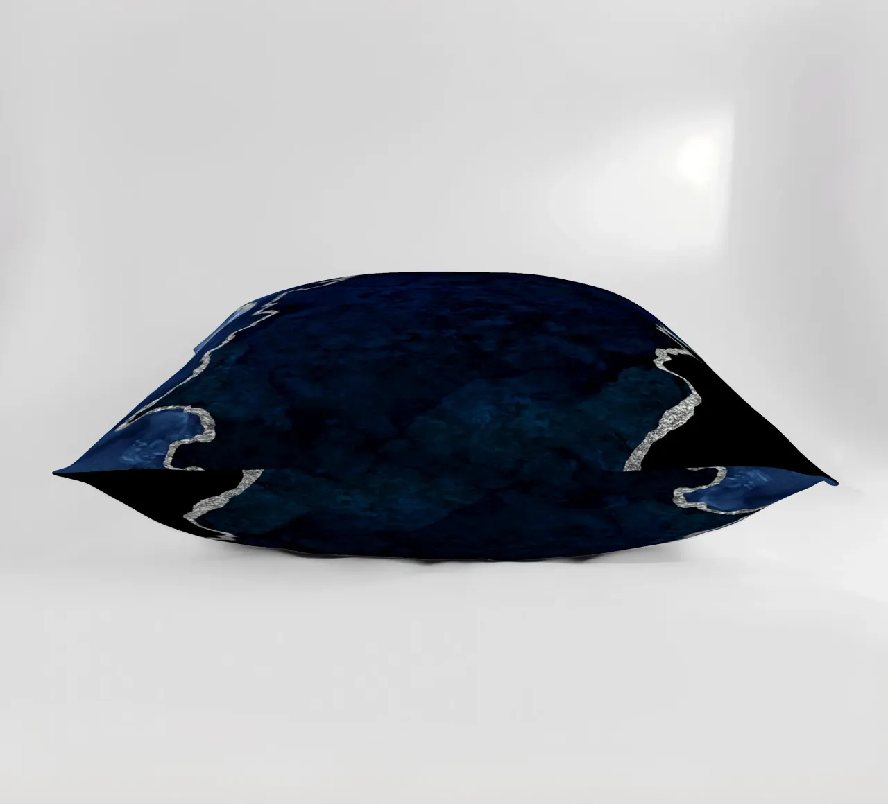 Texture agata marina e argento 01 cuscino da Gemstone Textures