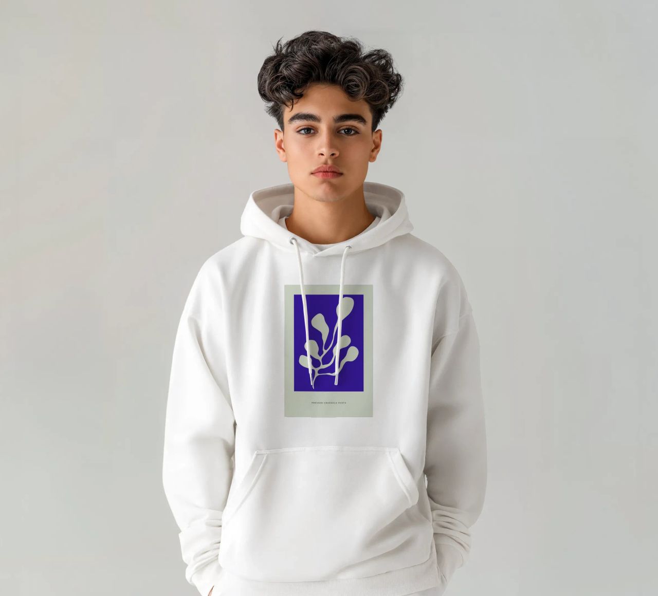 Pressed Crassula Ovata sudadera con capucha de Studio One